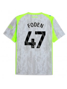 Billige Manchester City Phil Foden #47 Tredjedrakt 2025-26 Kortermet